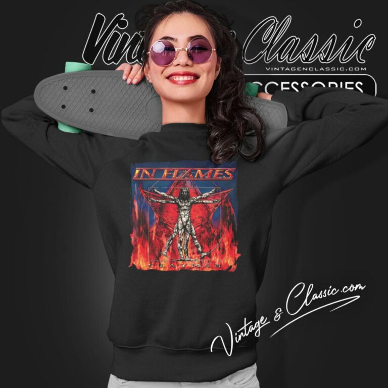 In Flames Shirt Clayman World Tour Sweatshirt In Flames Shirt Clayman World Tour Sweatshirt