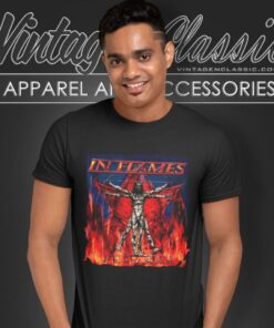 In Flames Shirt Clayman World Tour T Shirt