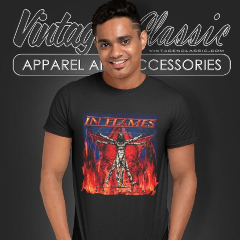 In Flames Shirt Clayman World Tour T Shirt In Flames Shirt Clayman World Tour T Shirt