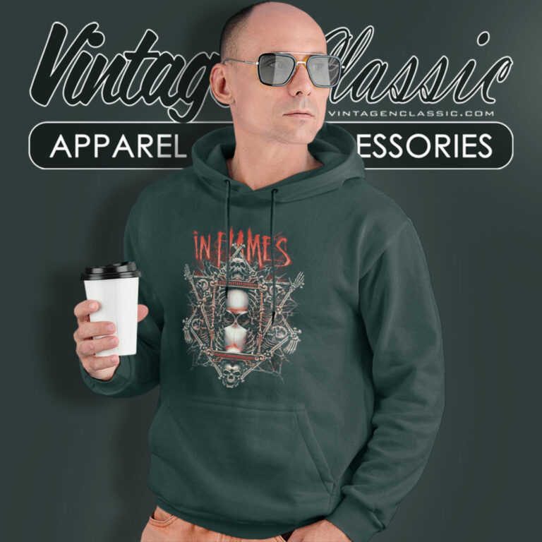 In Flames Shirt Dark Hourglass Hoodie In Flames Shirt Dark Hourglass Hoodie