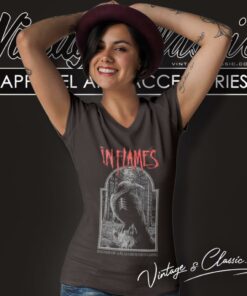 In Flames Shirt Sounds Of A Playground Fading V Neck TShirt