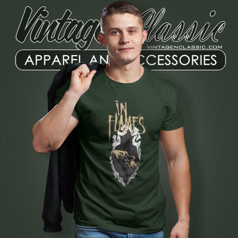 In Flames Shirt State Of Slow Decay Lyric T Shirt In Flames Shirt State Of Slow Decay Lyric T Shirt