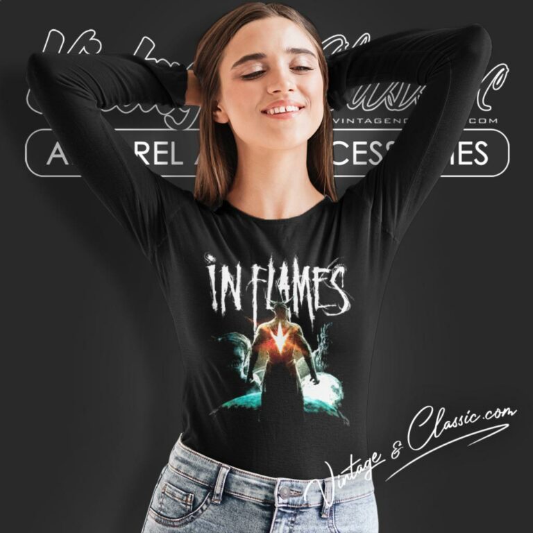 In Flames Shirt Take This Life Long Sleeve Tee In Flames Shirt Take This Life Long Sleeve Tee
