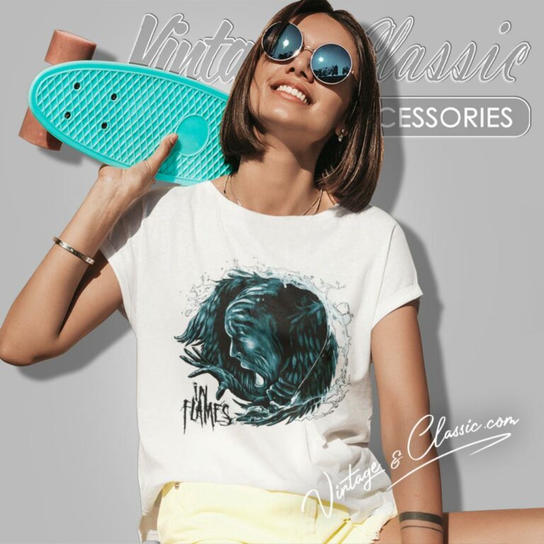 In Flames Sirens Charms Women T Shirt In Flames Sirens Charms Women T Shirt