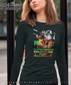 In Loving Memory Of Bob Marley Long Sleeve Tee
