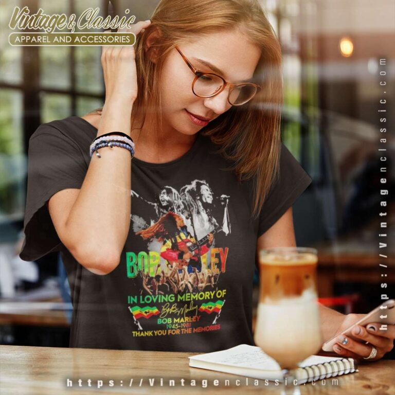 In Loving Memory Of Bob Marley Women TShirt In Loving Memory Of Bob Marley Women TShirt