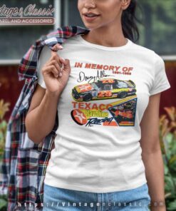 In Memory Of Davey Allison 28 Texaco Havoline Women TShirt