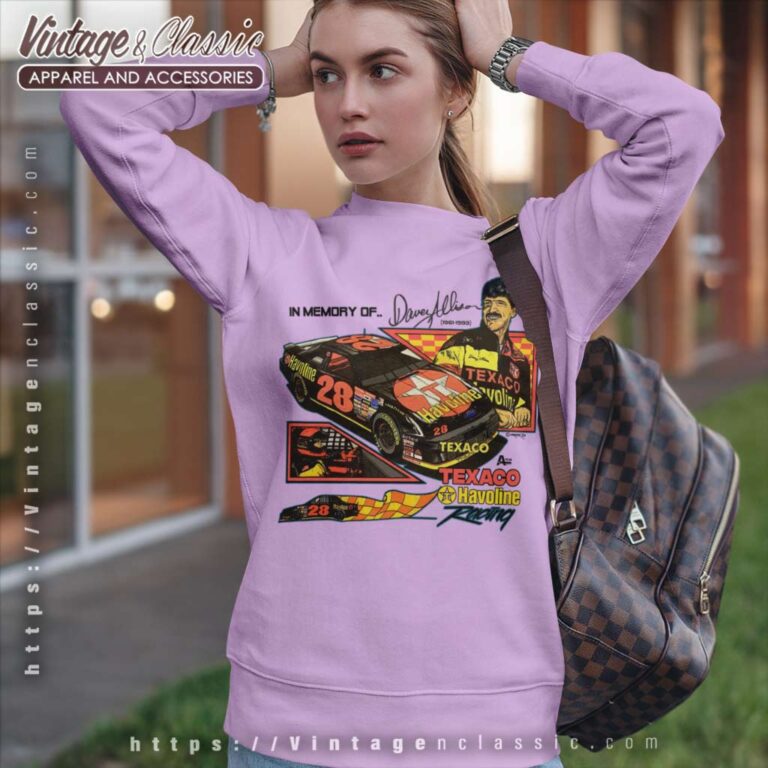 In Memory Of Davey Allison Texaco Team Sweatshirt In Memory Of Davey Allison Texaco Team Sweatshirt