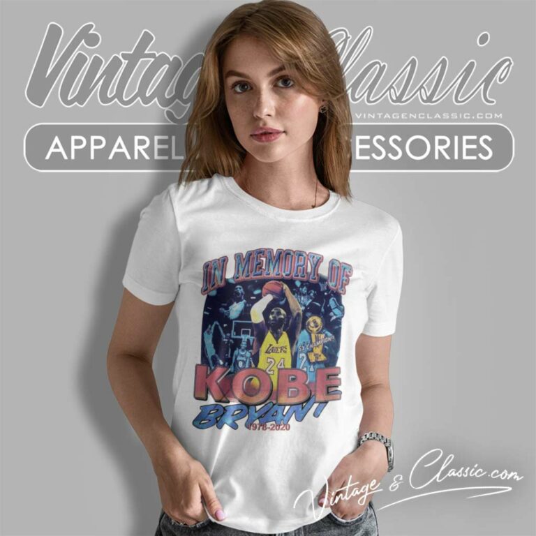 In Memory Of Kobe Bryant 1978 2020 Women TShirt In Memory Of Kobe Bryant 1978 2020 Women TShirt