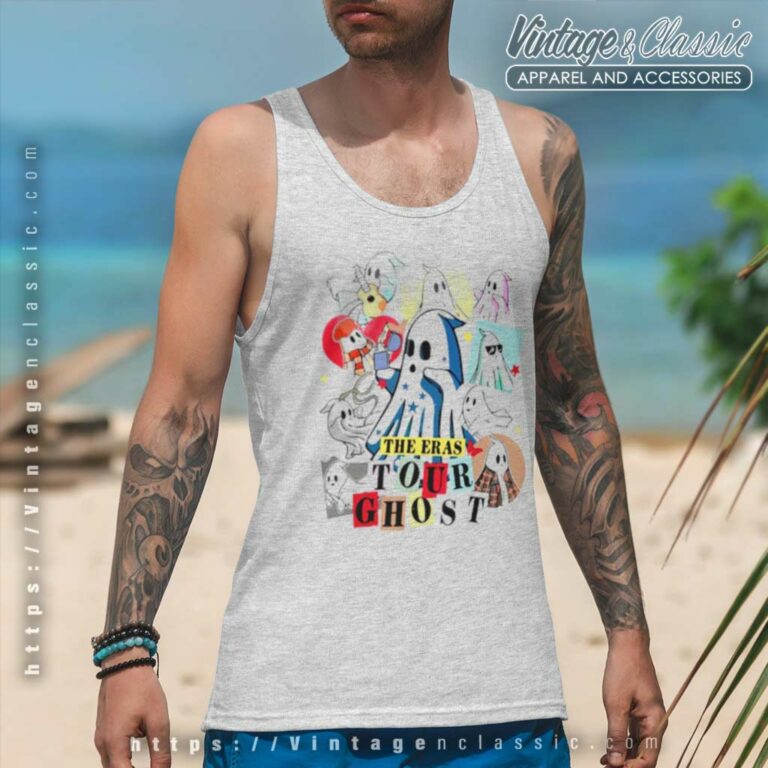 In My Spooky Era Groovy Hippie Halloween Ghost Tank Top Racerback In My Spooky Era Groovy Hippie Halloween Ghost Tank Top Racerback