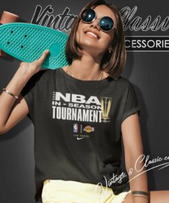 In Season Tournament Lakers Win Las Vegas 2023 Women TShirt