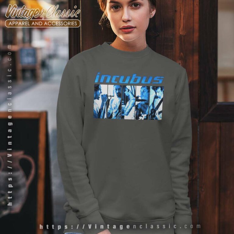 Incubus Black And Blue Sweatshirt Incubus Black And Blue Sweatshirt