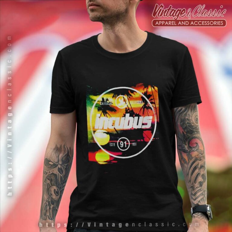 Incubus Calabasas 1991 T Shirt Incubus Calabasas 1991 T Shirt