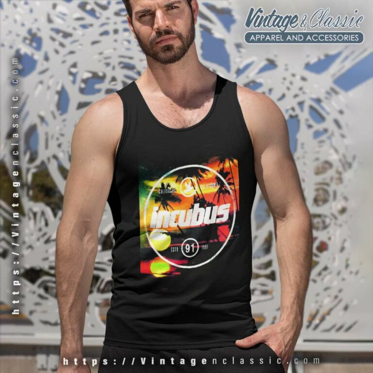 Incubus Calabasas 1991 Tank Top Racerback Incubus Calabasas 1991 Tank Top Racerback