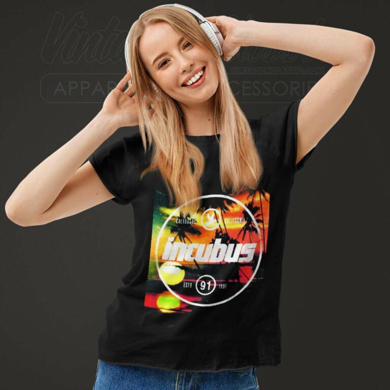 Incubus Calabasas 1991 Women TShirt Incubus Calabasas 1991 Women TShirt