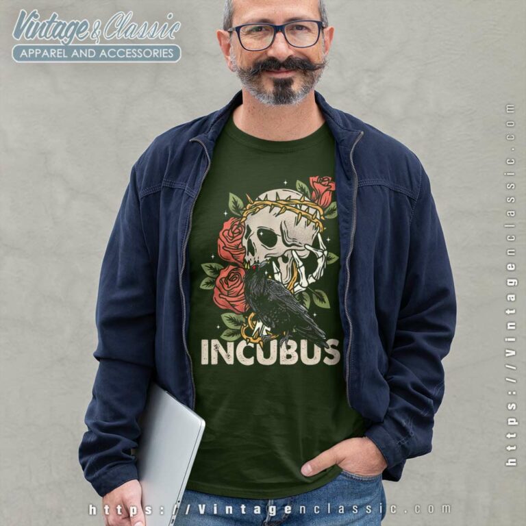 Incubus Halloween Skull Long Sleeve Tee Incubus Halloween Skull Long Sleeve Tee