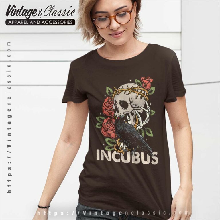 Incubus Halloween Skull Women TShirt Incubus Halloween Skull Women TShirt