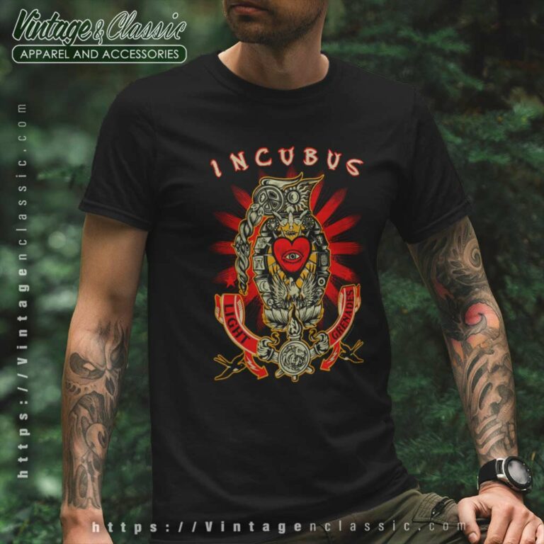 Incubus Light Grenades T Shirt Incubus Light Grenades T Shirt