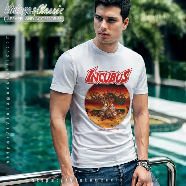 Incubus Serpent Temptation T Shirt Incubus Serpent Temptation T Shirt