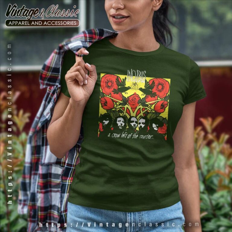 Incubus Shirt A Crow Left Of The Murder Women TShirt Incubus Shirt A Crow Left Of The Murder Women TShirt