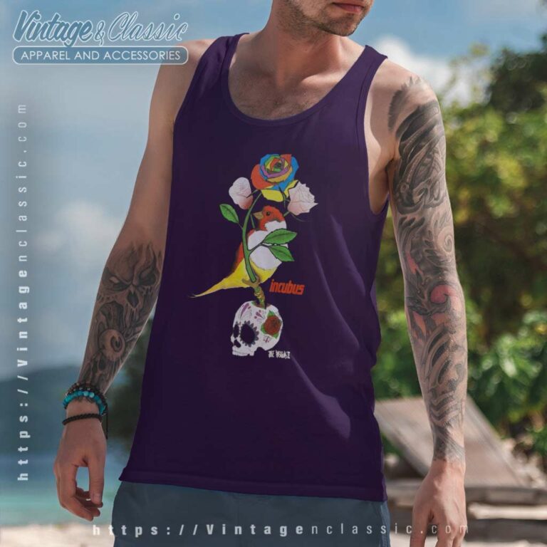 Incubus Sparrow 2012 Tour Tank Top Racerback Incubus Sparrow 2012 Tour Tank Top Racerback