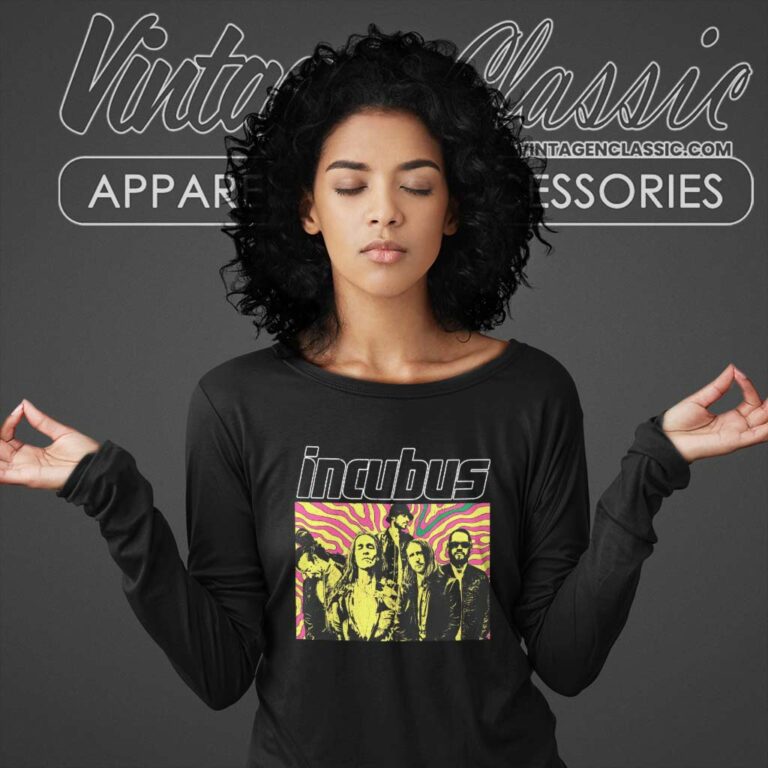 Incubus Swirls Long Sleeve Tee Incubus Swirls Long Sleeve Tee