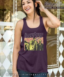 Incubus Swirls Tank Top Racerback