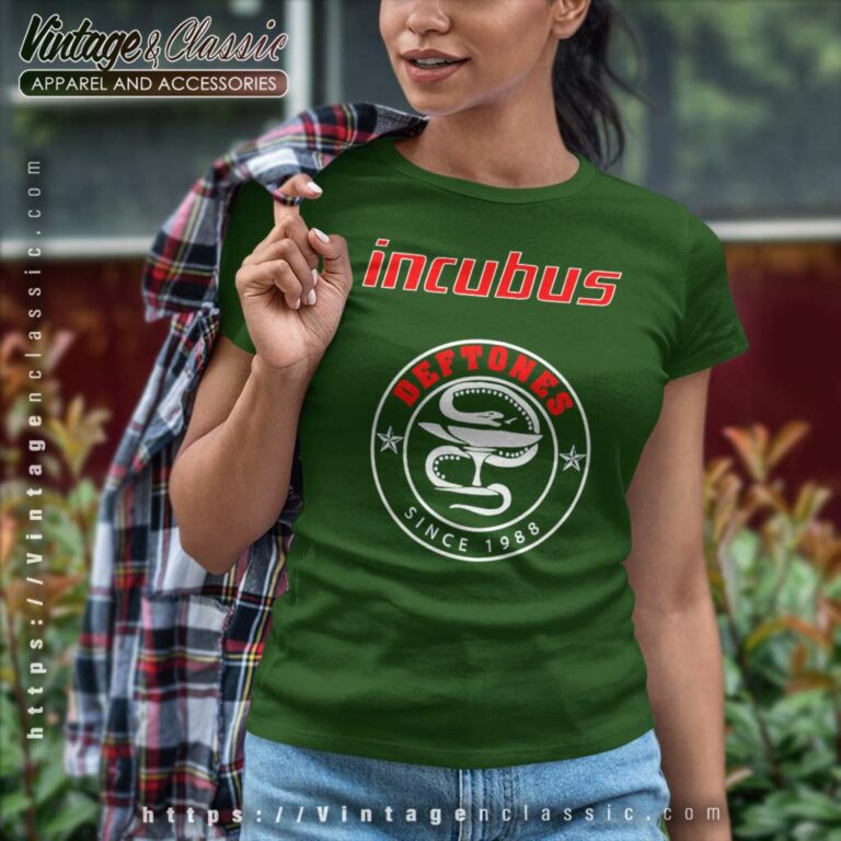 Incubus X Deftones 2015 Tour Women TShirt Incubus X Deftones 2015 Tour Women TShirt