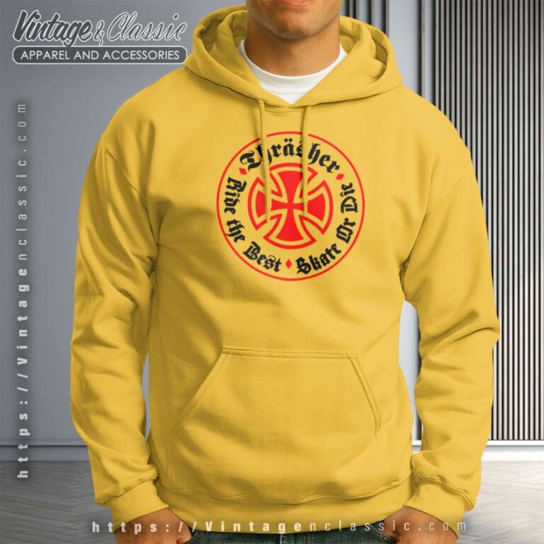 Independent Trucks X Thrasher Oath Hoodie Independent Trucks X Thrasher Oath Hoodie