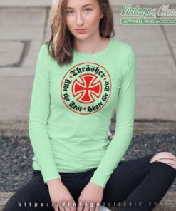 Independent Trucks X Thrasher Oath Long Sleeve Tee