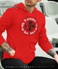 Independent X Thrasher Oath Red Hoodie