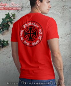 Independent x Thrasher Oath Red