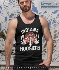 Indiana Hoosiers University Shirt Vintage NCAA Champions Basketball 4 Indiana Hoosiers University Shirt Vintage Ncaa Champions Basketball Tank Top Racerback