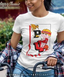 Indiana Hoosiers Vs Purdue Boilermakers Women TShirt