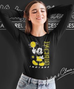 Indiana Pacers Disney Vintage Mickey Mouse Baller Shirt 4 Indiana Pacers Disney Vintage Mickey Mouse Baller Long Sleeve Tee