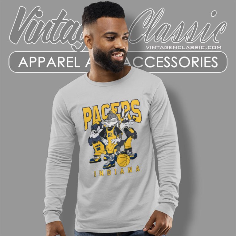 Indiana Pacers Looney Tunes Nba Long Sleeve Tee Indiana Pacers Looney Tunes Nba Long Sleeve Tee