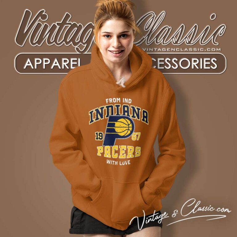 Indiana Pacers Nba With Love From Ind Hoodie Indiana Pacers Nba With Love From Ind Hoodie
