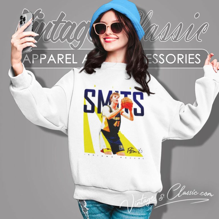 Indiana Pacers Rik Smits Signature Sweatshirt Indiana Pacers Rik Smits Signature Sweatshirt