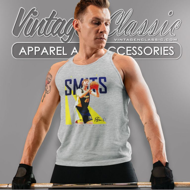 Indiana Pacers Rik Smits Signature Tank Top Racerback Indiana Pacers Rik Smits Signature Tank Top Racerback