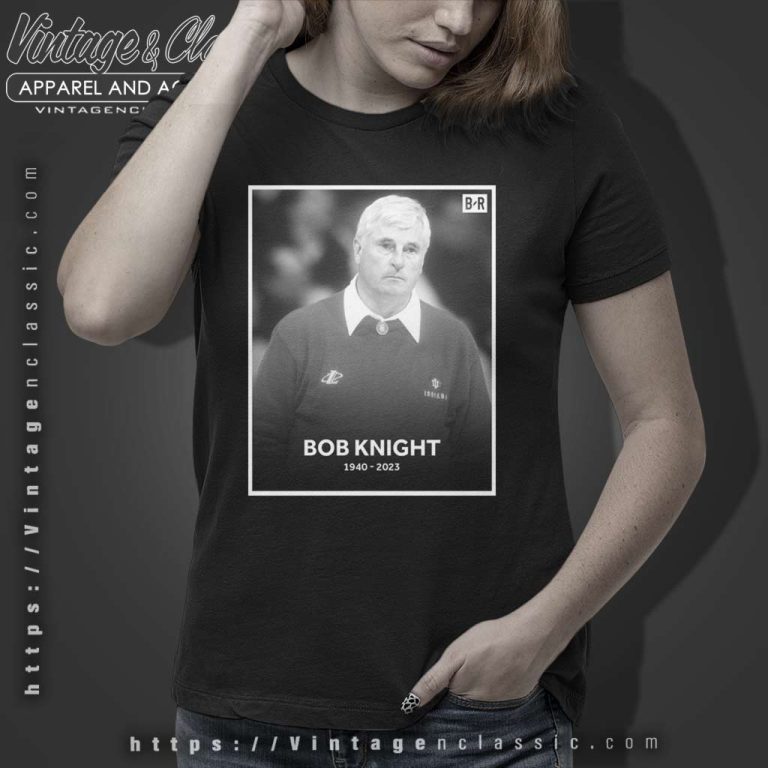 Indiana University Bob Knight Women TShirt Indiana University Bob Knight Women TShirt