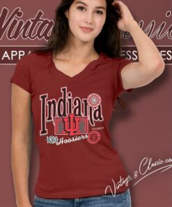 Indiana University Hoosiers V Neck TShirt