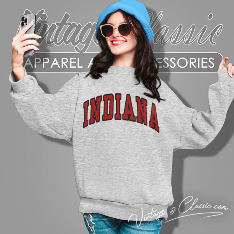 Indiana University Logo Sweatshirt Indiana University Logo Sweatshirt