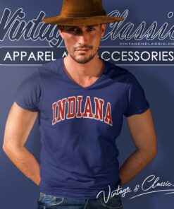 Indiana University Logo Shirt 5 Indiana University Logo V Neck TShirt