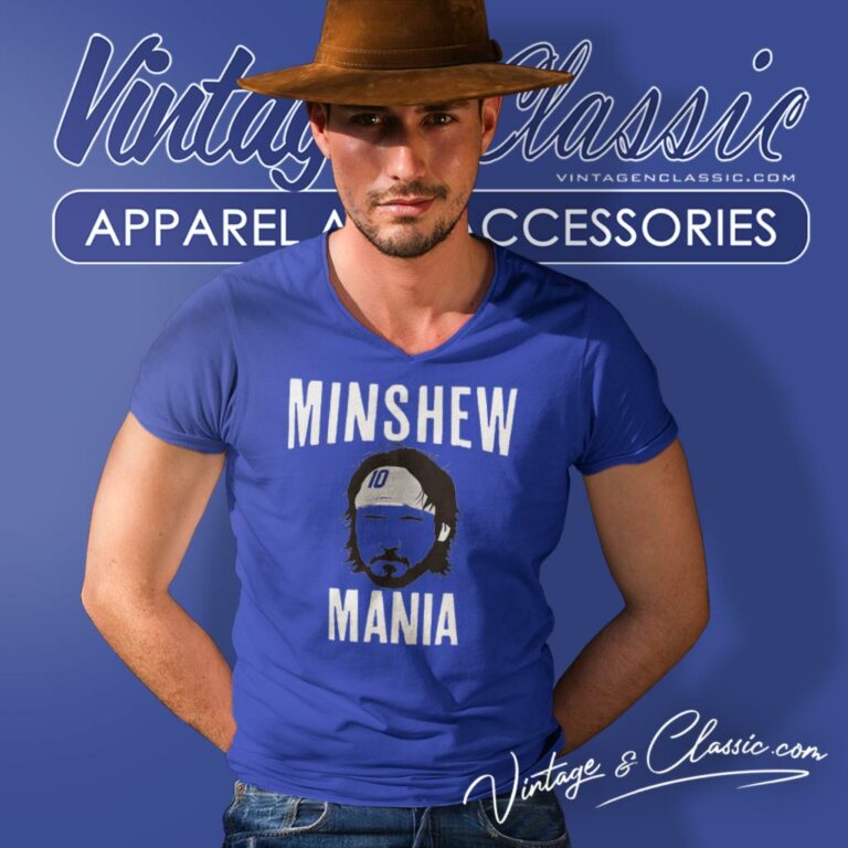 Gardner Minshew Mania Indy V Neck TShirt Gardner Minshew Mania Indy V Neck TShirt