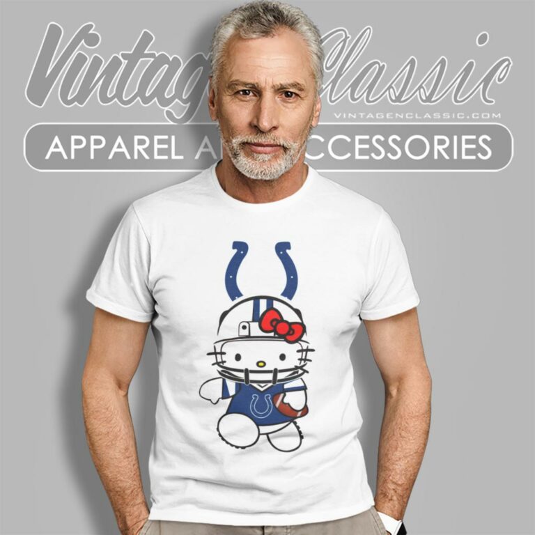 Indianapolis Colts Hello Kitty T Shirt Indianapolis Colts Hello Kitty T Shirt