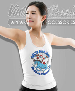 Indianapolis Colts Ho Ho Ho Horsepower Santa Christmas Tank Top Racerback
