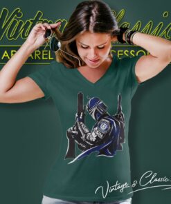 Indianapolis Colts Mandalorian Star Wars V Neck TShirt
