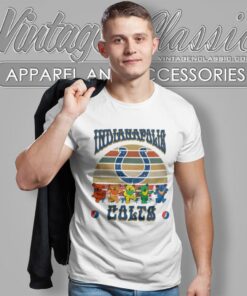 Indianapolis Colts Nfl Grateful Dancing Bears Retro T Shirt 1
