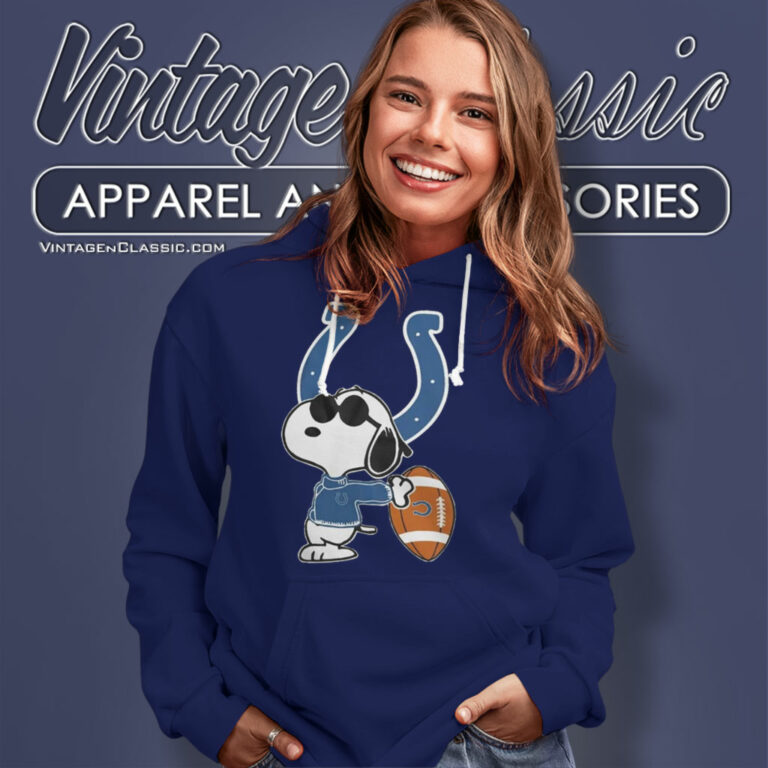 Indianapolis Colts Nfl Snoopy Peanuts Hoodie Indianapolis Colts Nfl Snoopy Peanuts Hoodie