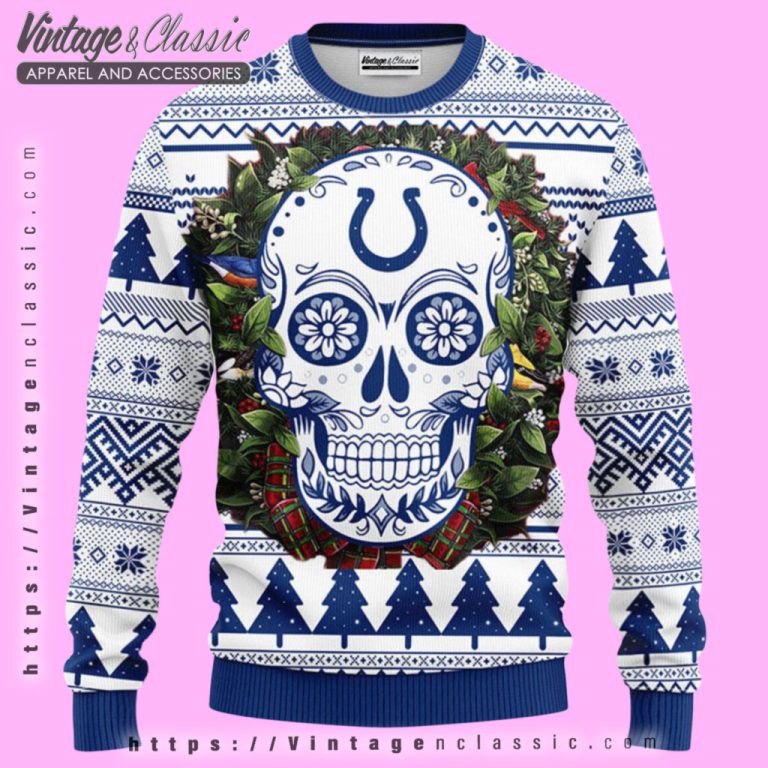Indianapolis Colts Skull Ugly Christmas Sweater Ugly Christmas Sweater Indianapolis Colts Skull Ugly Christmas Sweater Ugly Christmas Sweater